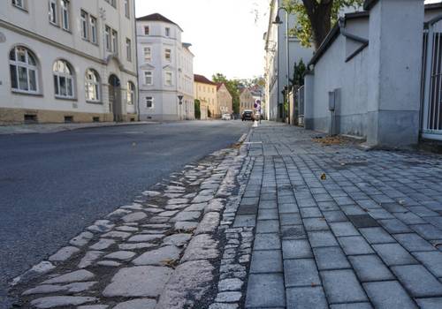 Hafenstraße in Meißen Niederfähre