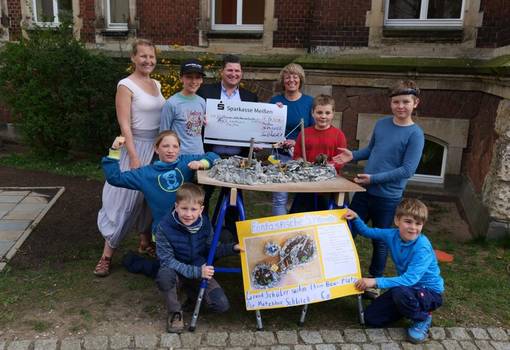 Übergabe Spenden der Adventslotterie an die Freie Werkschule