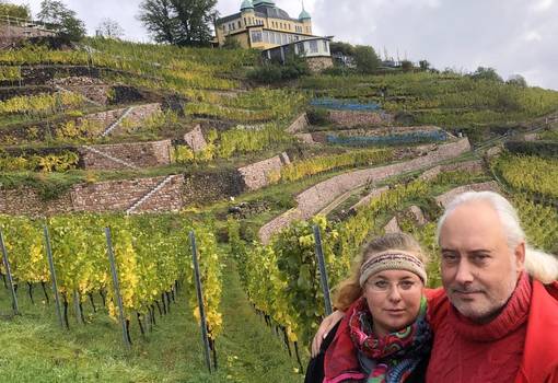 PM 103 2022 Weinbau Frédéric Fourré präsentiert sich in dieser Woche im Meißner Wein Pavillon