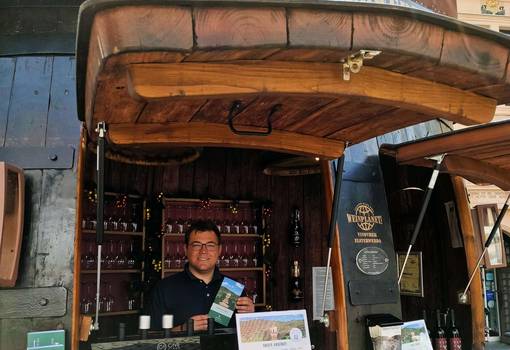Schloss Wackerbarth im Wein-Pavillon Meißen