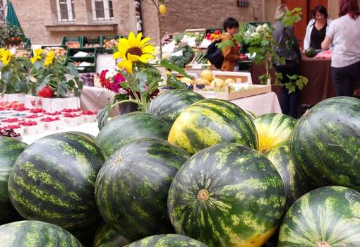 Grünmarkt am 24.6