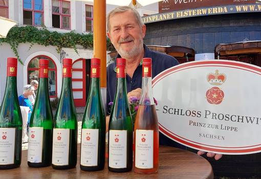 Weinausschank vom Weingut Proschwitz