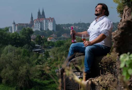 Andreas Kretschko ist mit seinem Weingut neu im Elbland