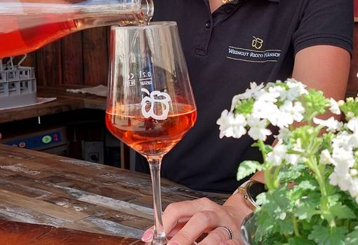 Ricco Hänsch im Wein-Pavillon