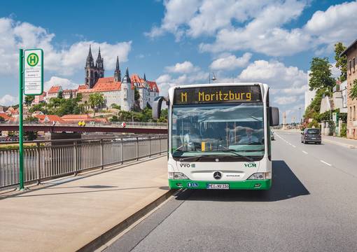 VGM-Buslinie in Meißen