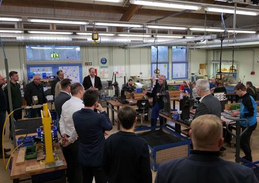 Rundgang durch die DRK-Werkstätten Meißen