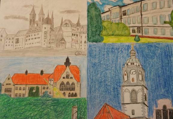 Malwettbewerb „Meine Stadt“ - Die Gewinnerinnen und Gewinner stehen fest
